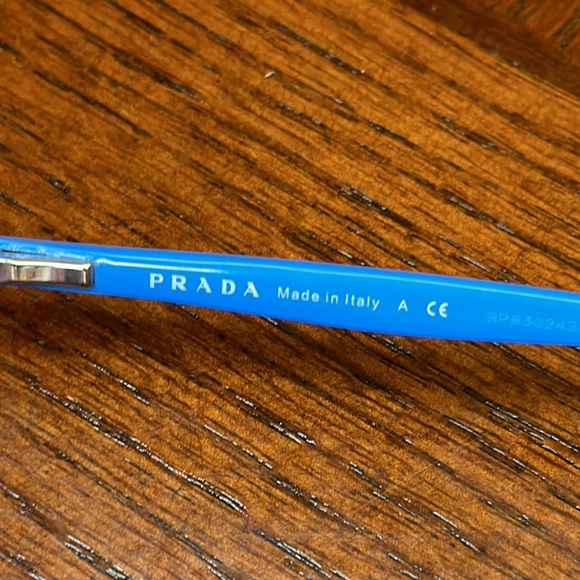 NEW Prada Eyeglasses VPR51P Blue - Picture 4 of 8